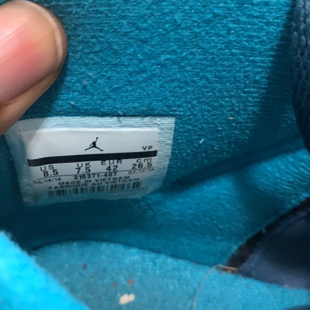 Air Jordan Spizike “Space Bleu” Men (8.5) - Picture 14 of 15